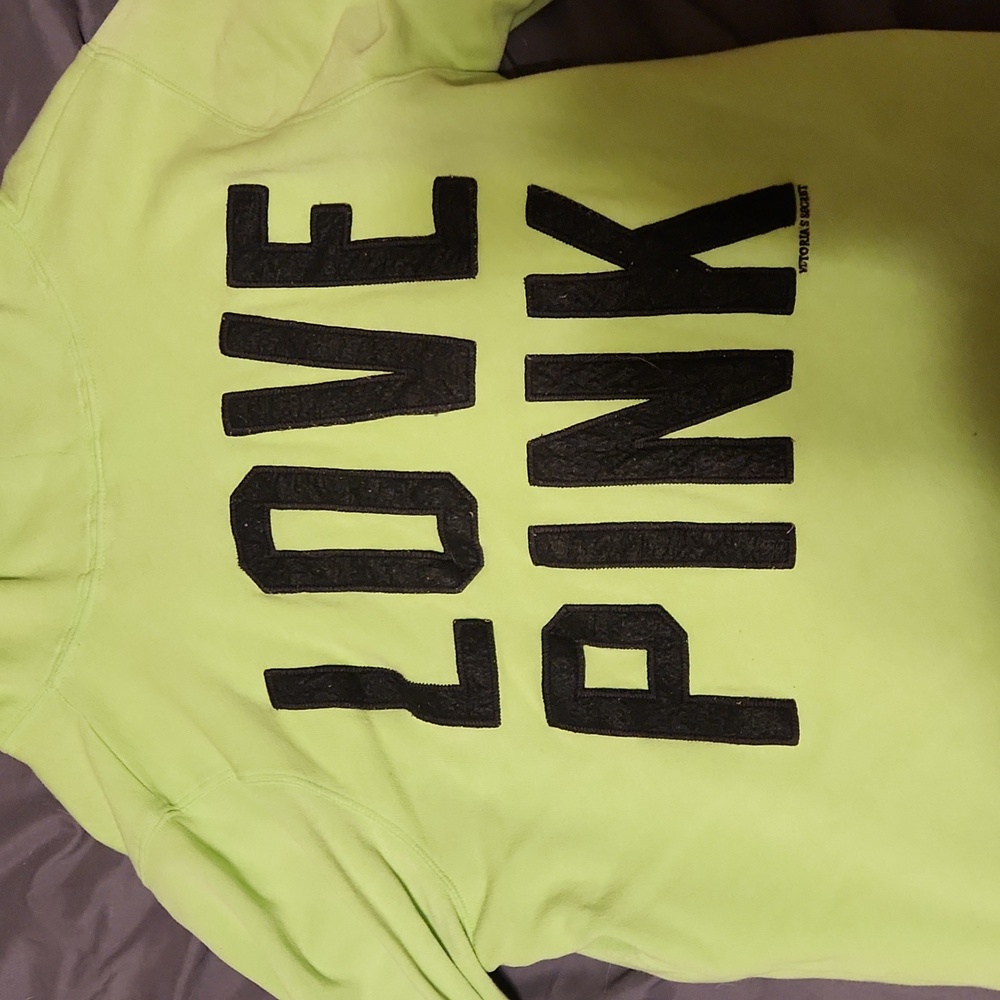 Vintage Love pink victorias secret hoodie